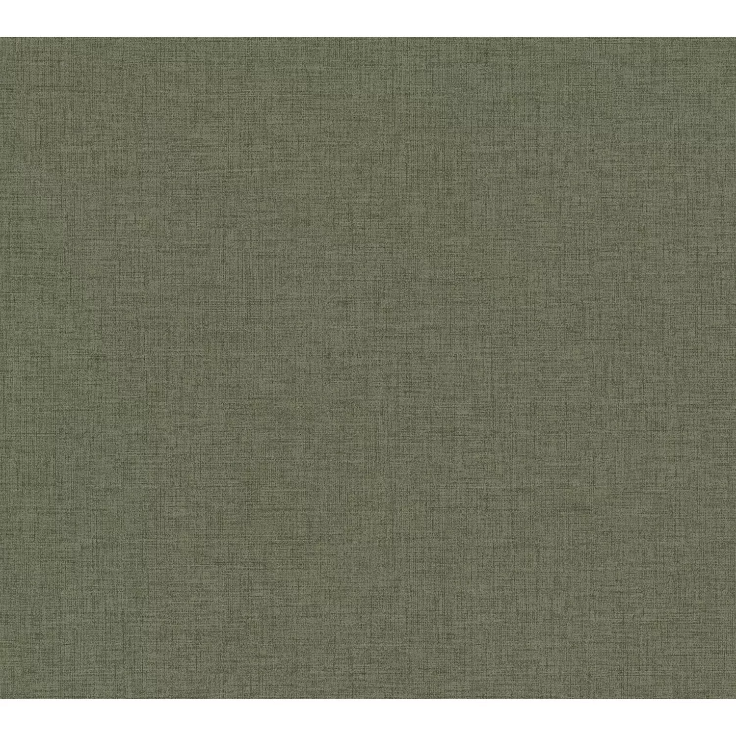 Bricoflor Leinen Tapete in Dunkelgrün Einfarbige Vliestapete Grün mit Vinyl günstig online kaufen