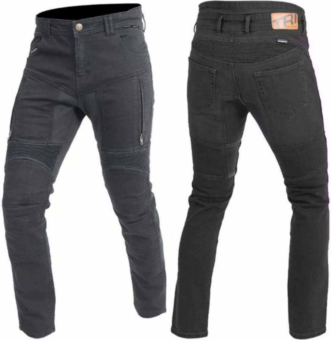 Trilobite Motorradhose Parado Black Monolayer Slim Motorrad Jeans günstig online kaufen