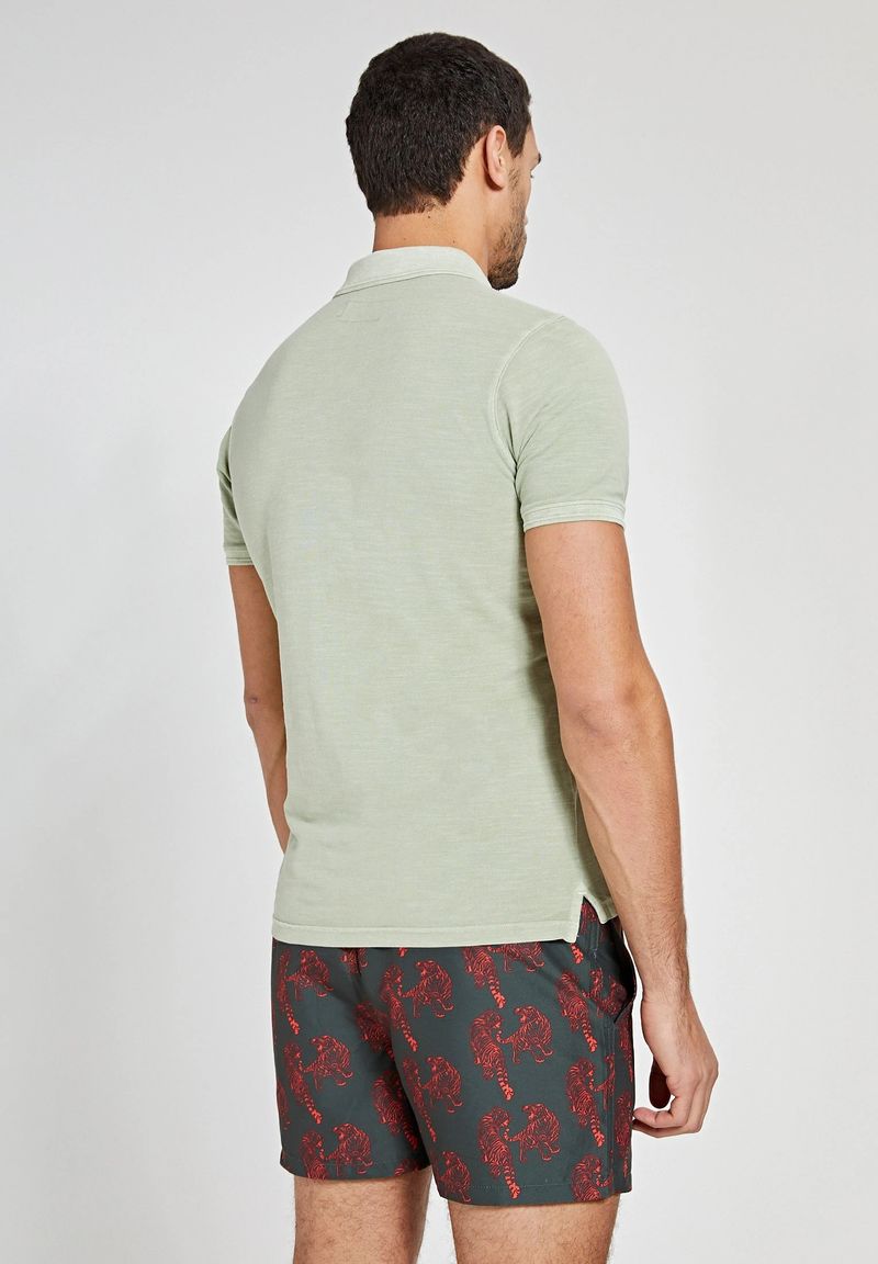 Shiwi Polo Shirt Bart Grün - Größe M günstig online kaufen