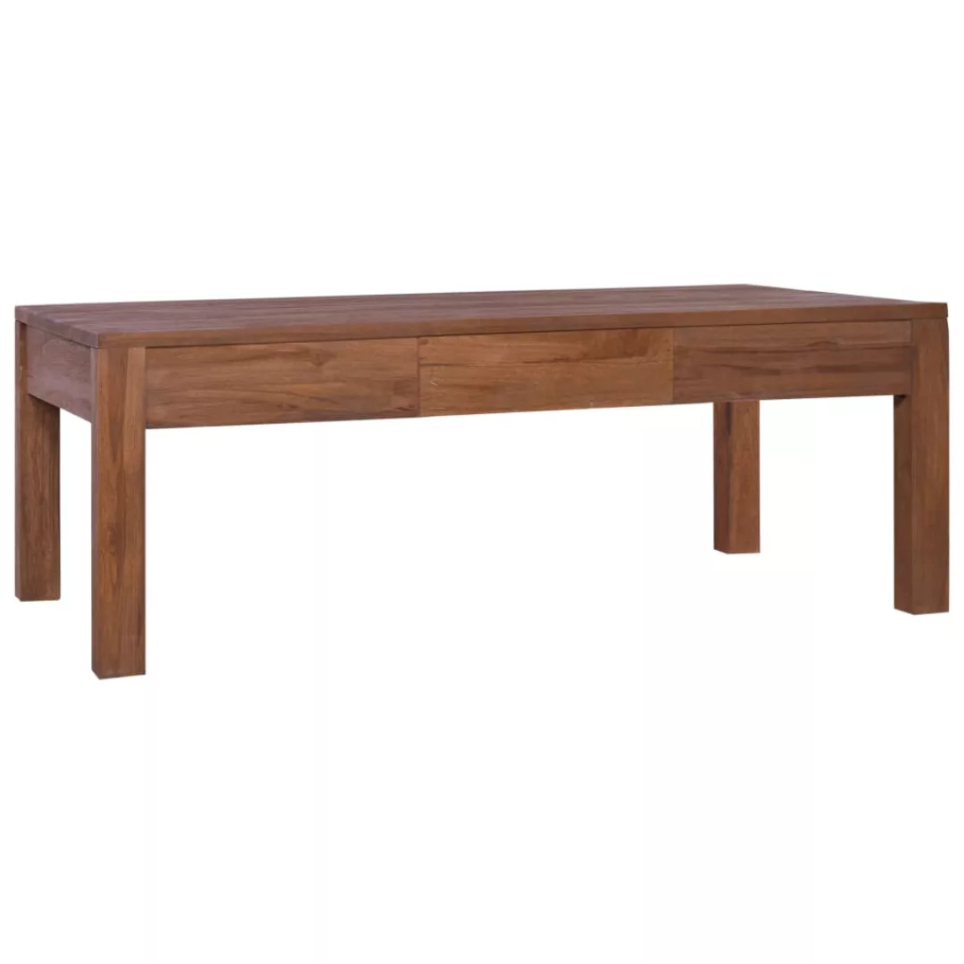 Couchtisch 110x60x40 Cm Teak Massivholz günstig online kaufen