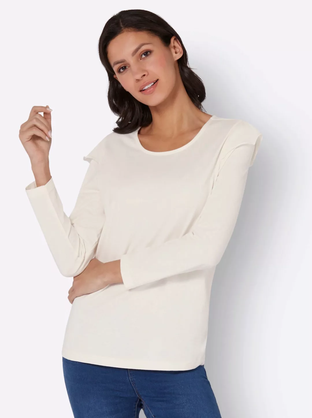 Classic Basics Langarmshirt "Langarm-Shirt", (1 tlg.) günstig online kaufen