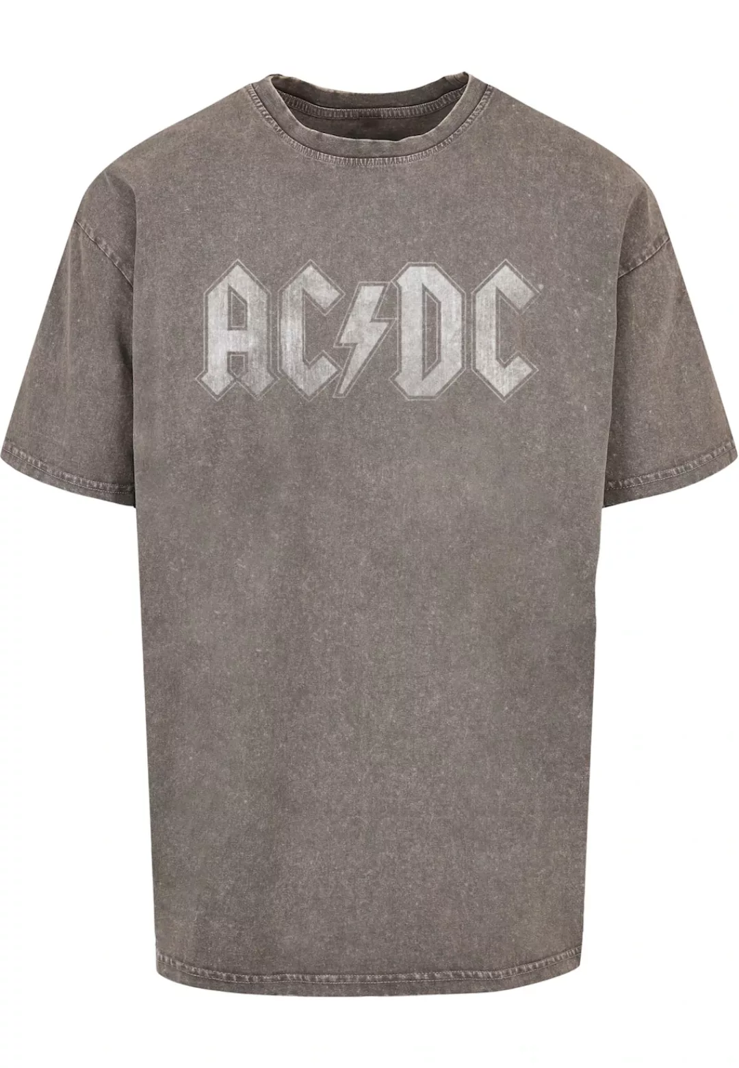 Merchcode T-Shirt "Merchcode Herren ACDC - Logo Acid Washed Oversize Tee", günstig online kaufen
