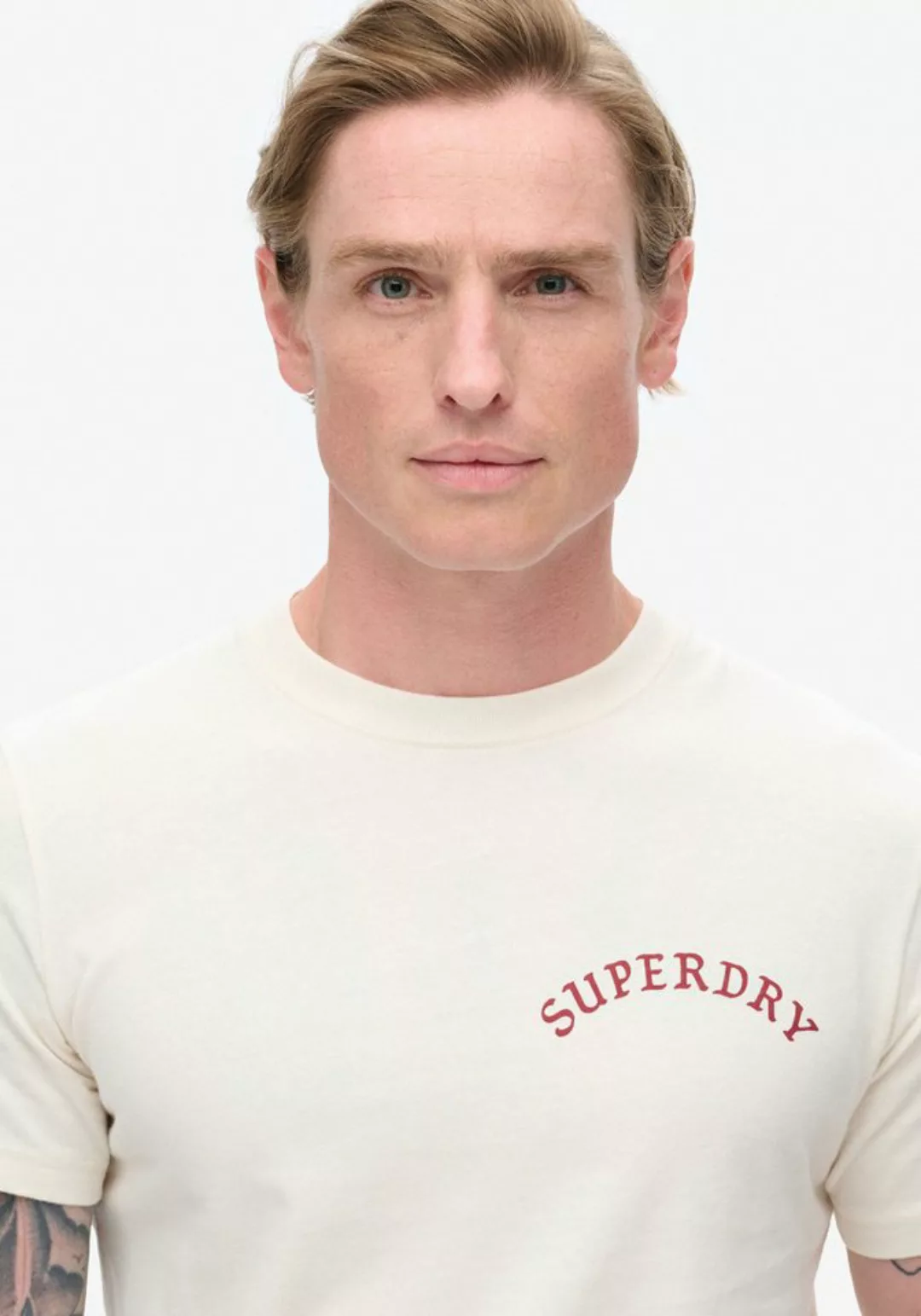 Superdry Rundhalsshirt TATTOO GRAPHIC T SHIRT günstig online kaufen