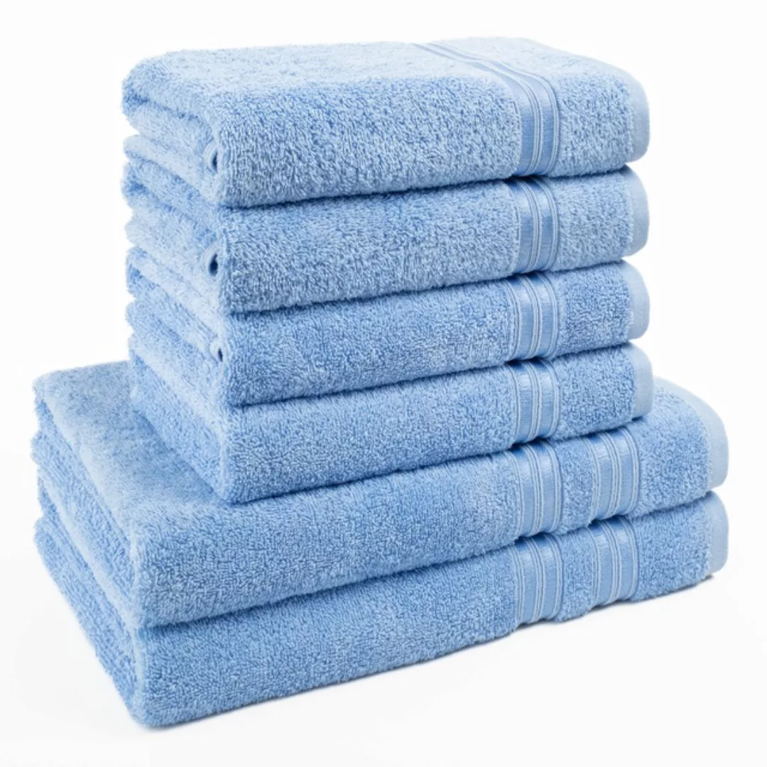 HAMMETEX Handtuch Set »6-teiliges Handtuch Set, 100% Baumwolle, Weich & Sau günstig online kaufen
