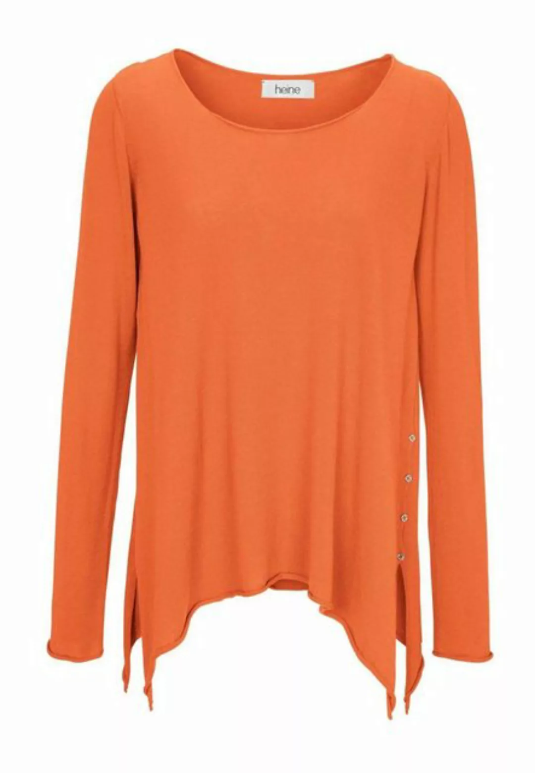 heine Troyer Heine Damen Feinstrickpullover, orange günstig online kaufen