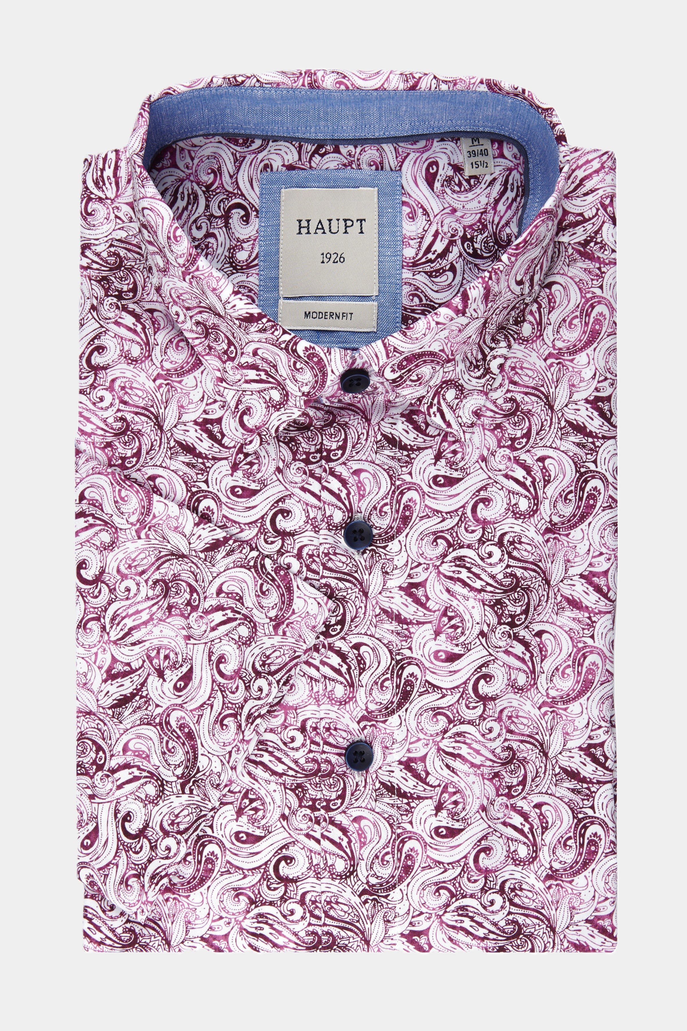 Haupt Kurzarmhemd Haupt Modern Fit Kurzarm günstig online kaufen