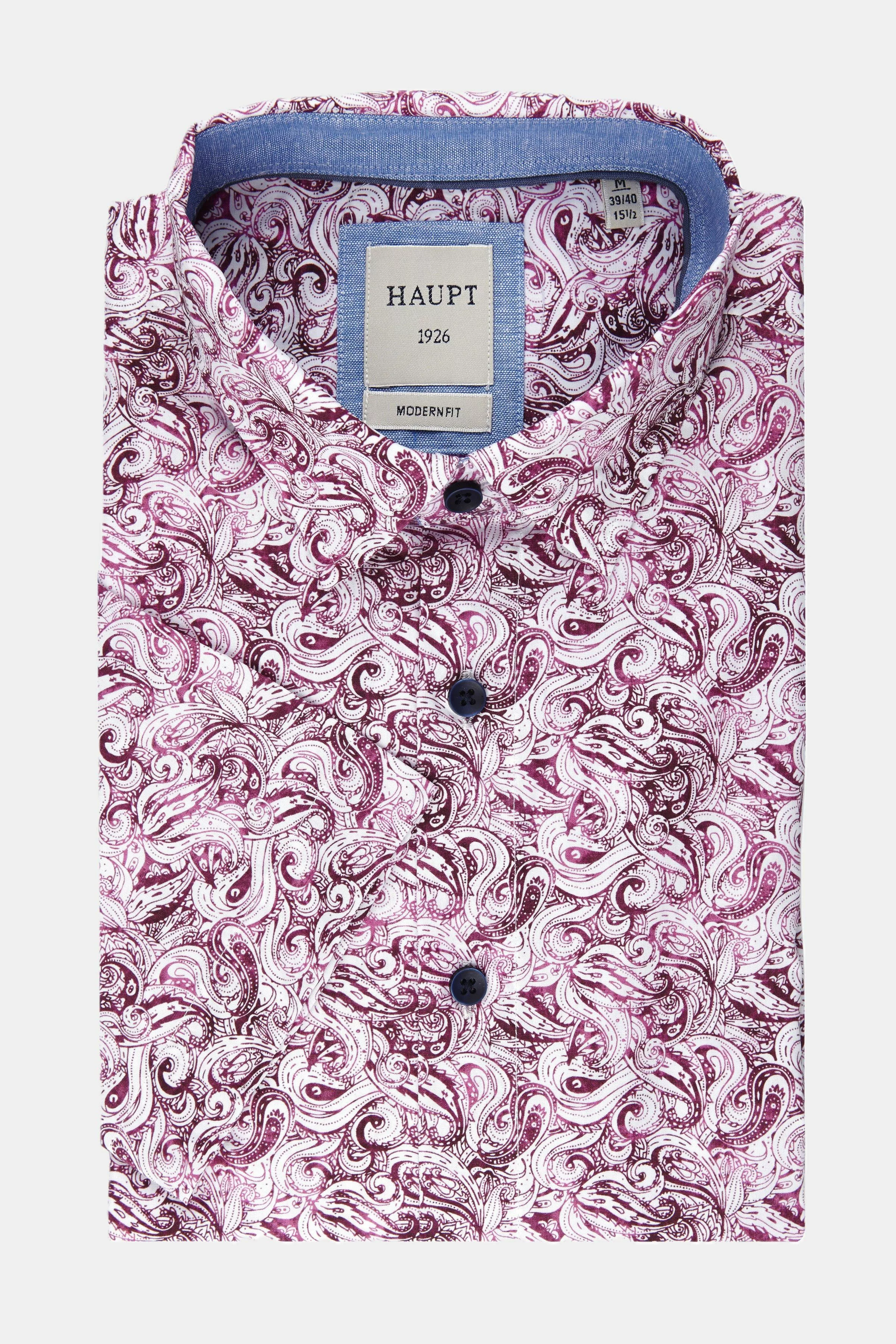 Haupt Kurzarmhemd Haupt Modern Fit Kurzarm günstig online kaufen