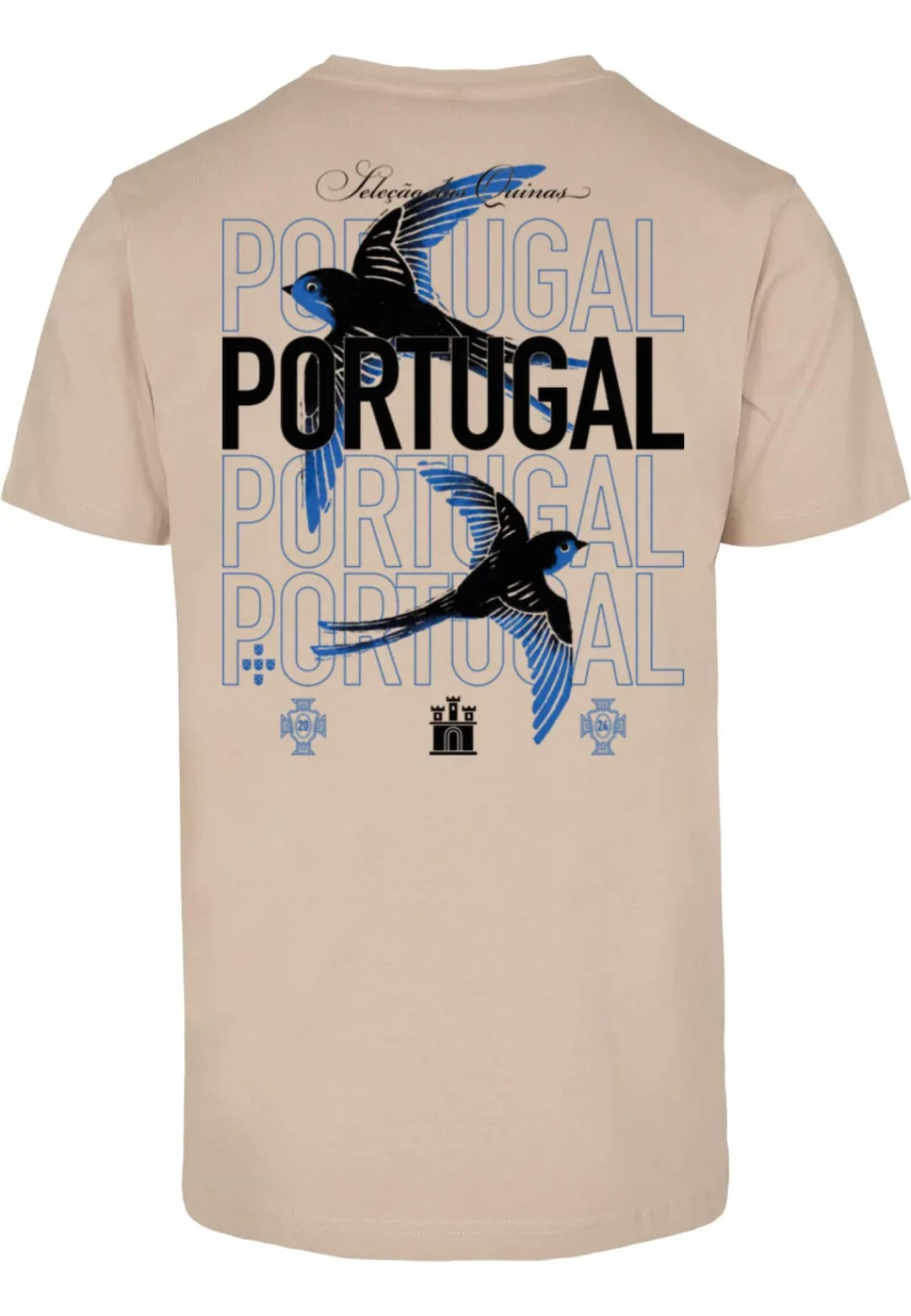 MisterTee T-Shirt "MisterTee Andorinha Portuguesa Tee" günstig online kaufen