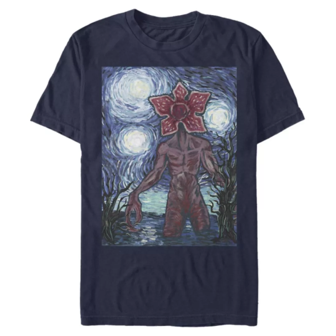 Netflix - Stranger Things - Demogorgon Starry - Männer T-Shirt günstig online kaufen