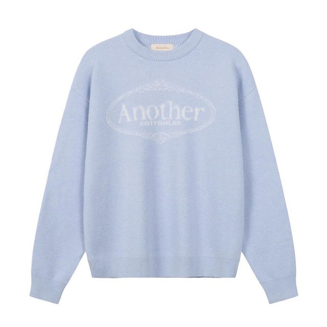 Another Cotton Lab Sweatshirt Another Cotton Lab Royal Chest Print Sweater günstig online kaufen