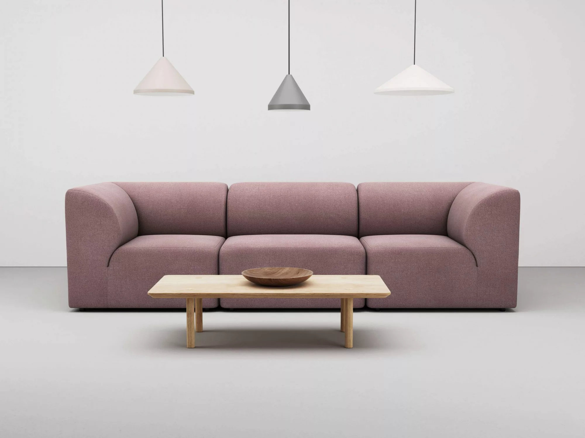 LeGer Home by Lena Gercke 3-Sitzer "Floria", modulares Sofa, in trendigen F günstig online kaufen