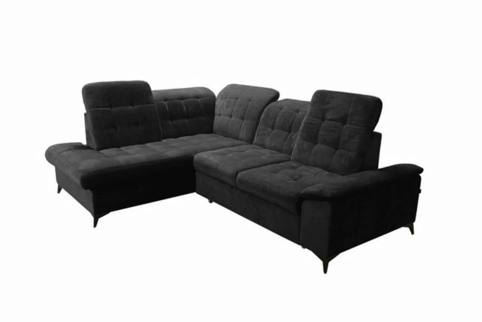 robin Ecksofa L-Form Ecksofa mit Schlaffunktion & Bettkasten - Luxuriös NEO günstig online kaufen