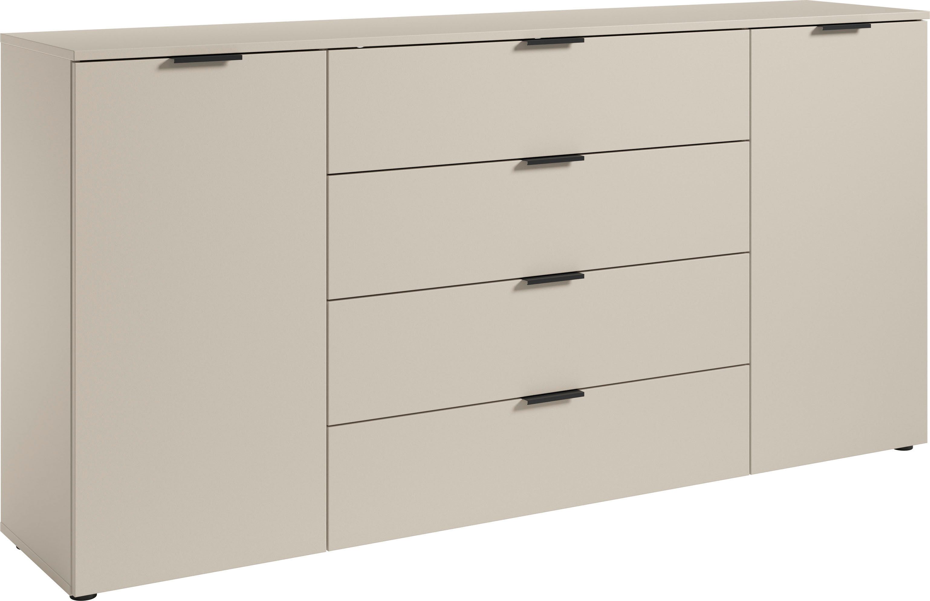 HBZ Sideboard "Linz Kommode, BxHxT 180x90x40cm", (1 St.), Breite 180cm,Lip- günstig online kaufen