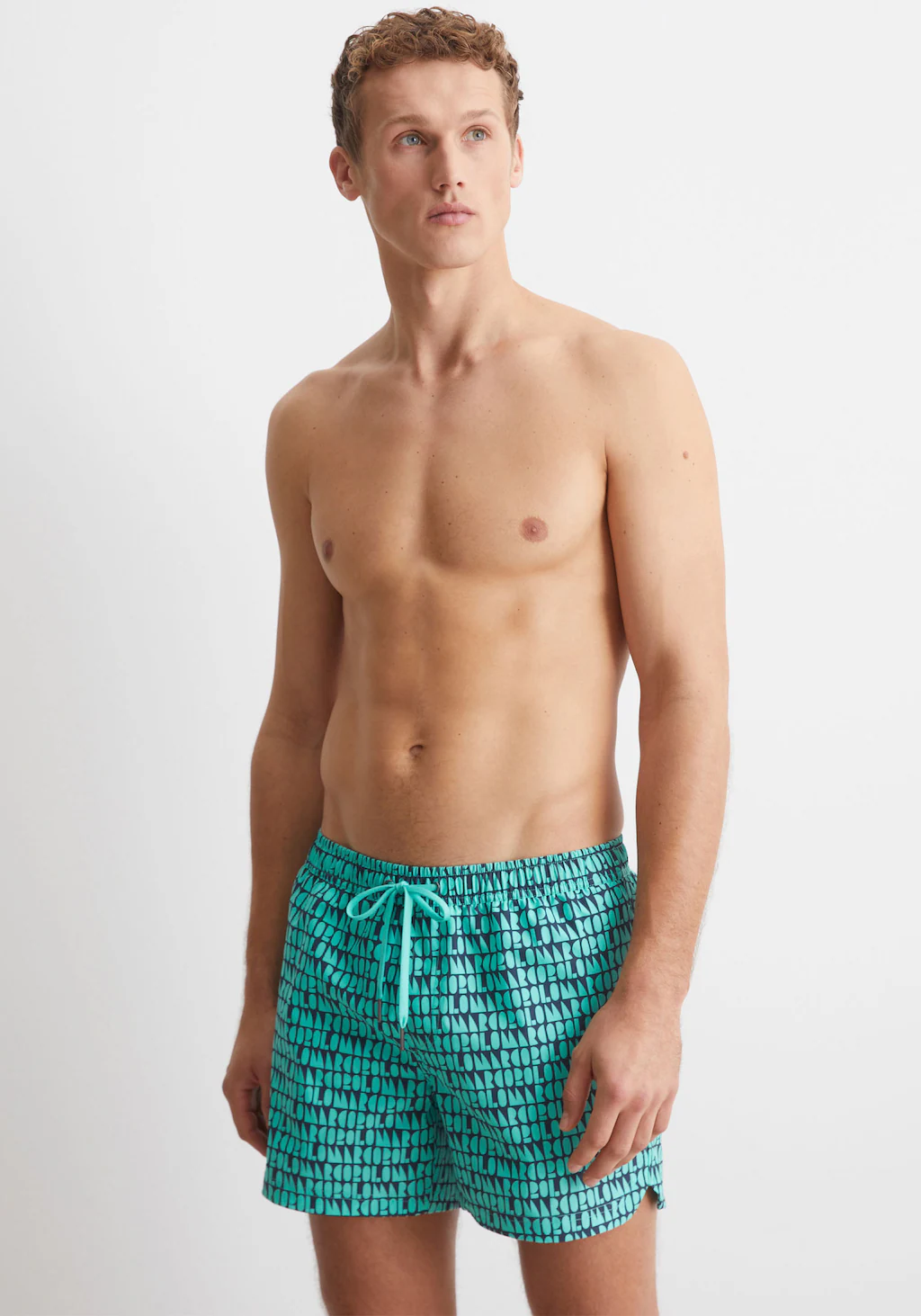 Marc OPolo Badeshorts "Mini Geo Print", mit trendigem Allover-Print günstig online kaufen