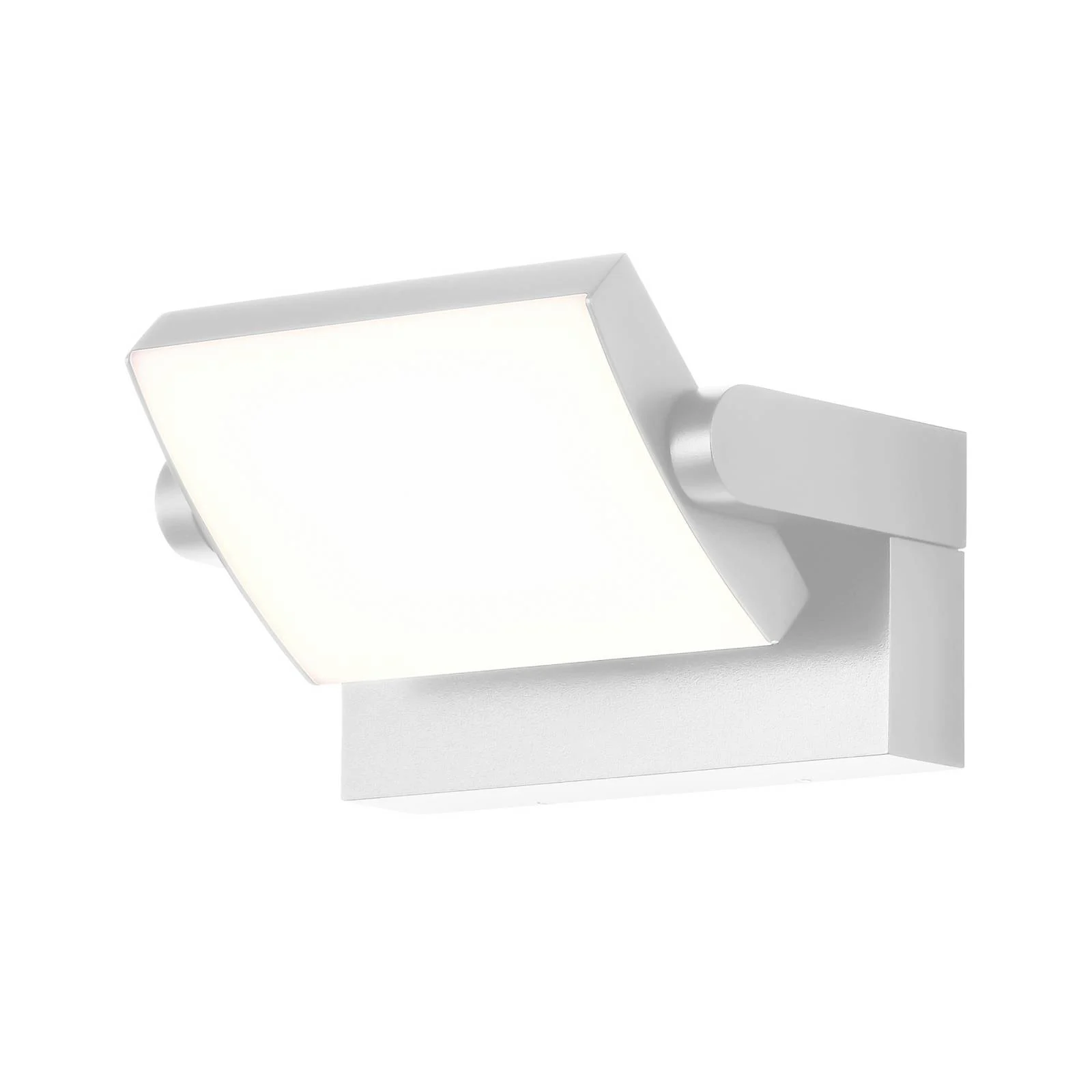 LED-Wandlampe CMD 9110, weiß, Breite 21 cm, Metall, IP54 günstig online kaufen