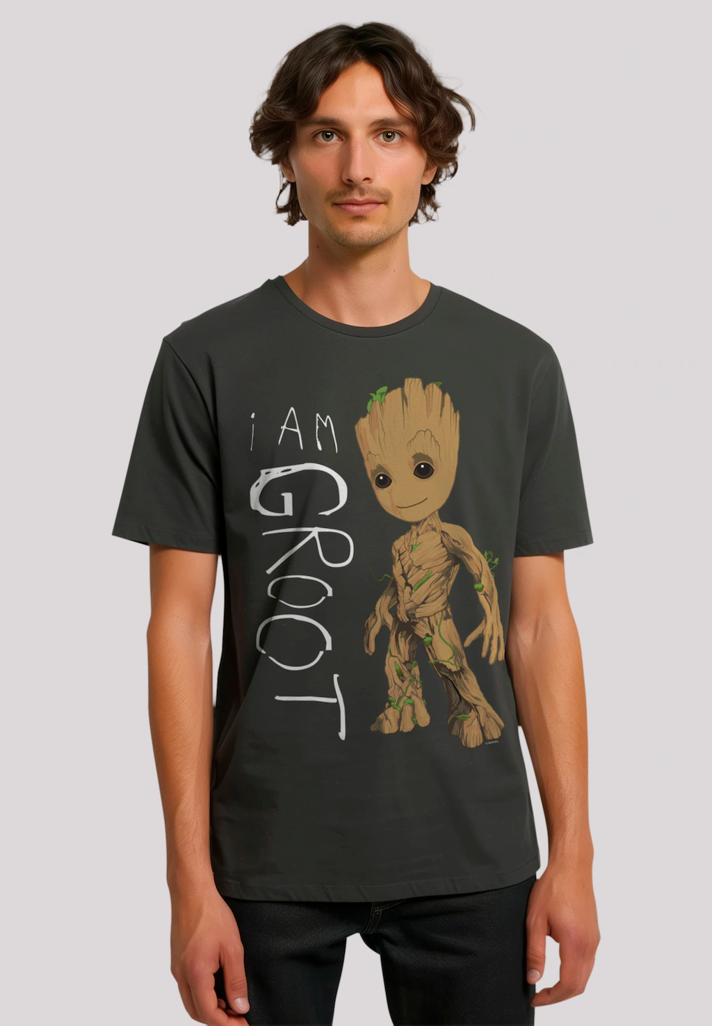 F4NT4STIC T-Shirt "Marvel Guardians of the Galaxy I am Groot", Premium Qual günstig online kaufen