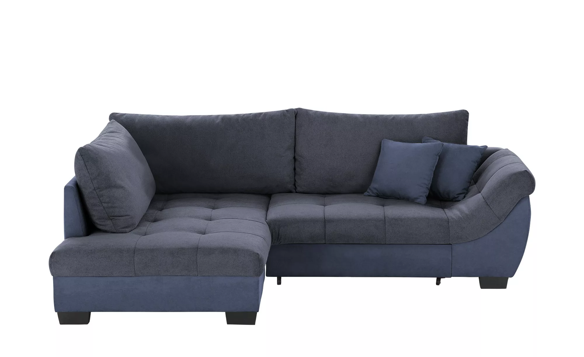 bobb Ecksofa  Krissy ¦ blau ¦ Maße (cm): B: 251 H: 88 T: 190 Polstermöbel > günstig online kaufen