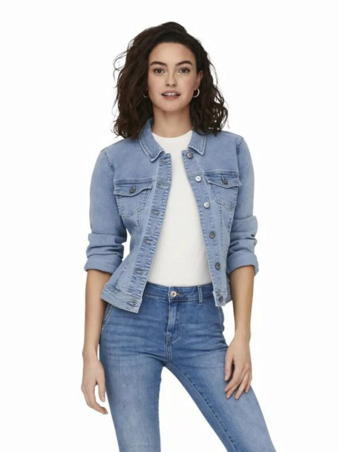 Only Damen Jeansjacke ONLWONDER - Regular Fit günstig online kaufen