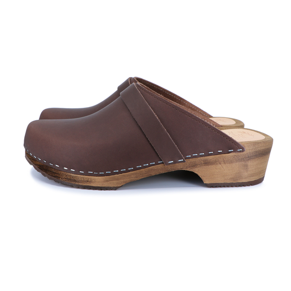 Alex - Schwedische Holz Clogs Von Me&Myclogs - Low Heel günstig online kaufen