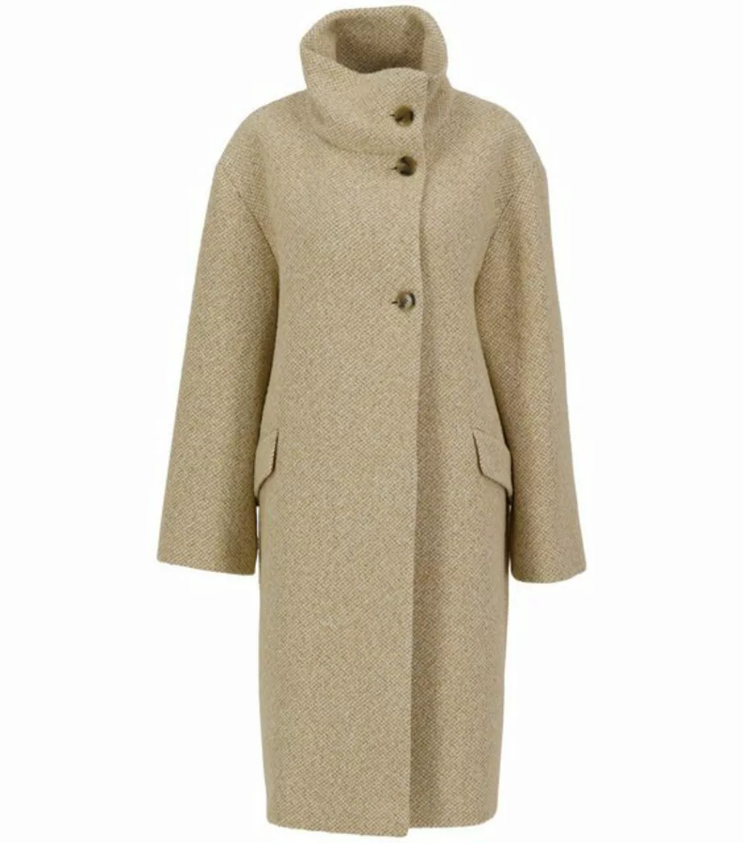 BOSS Wintermantel Damen Mantel mit Wolle COPPEDEA (1-tlg) günstig online kaufen