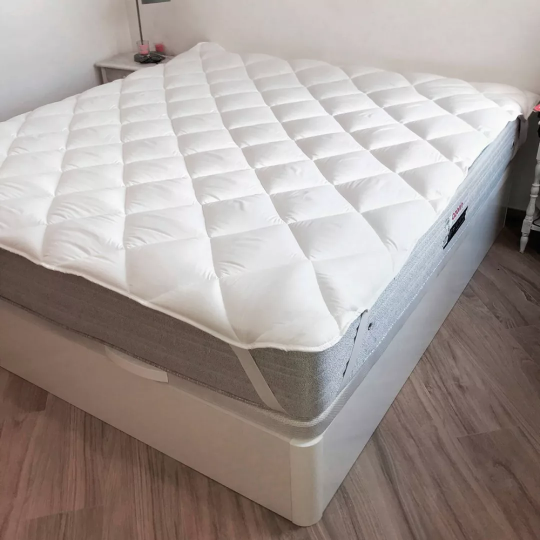 Matratzenschoner Naturals Weiß King Size (180 X 190/200 Cm) günstig online kaufen