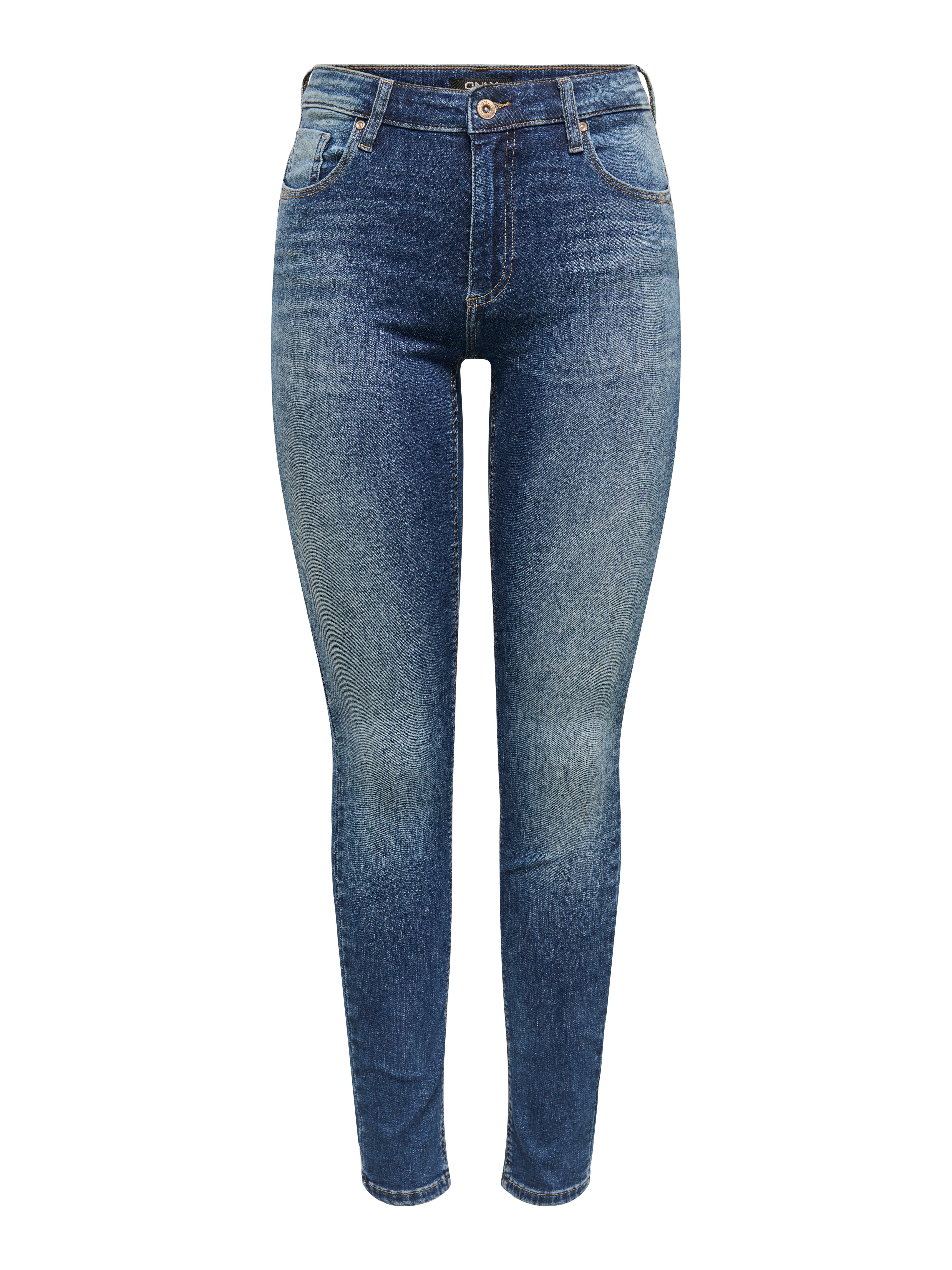 ONLY Skinny-fit-Jeans ONLBLUSH MID WAIST PUSH günstig online kaufen