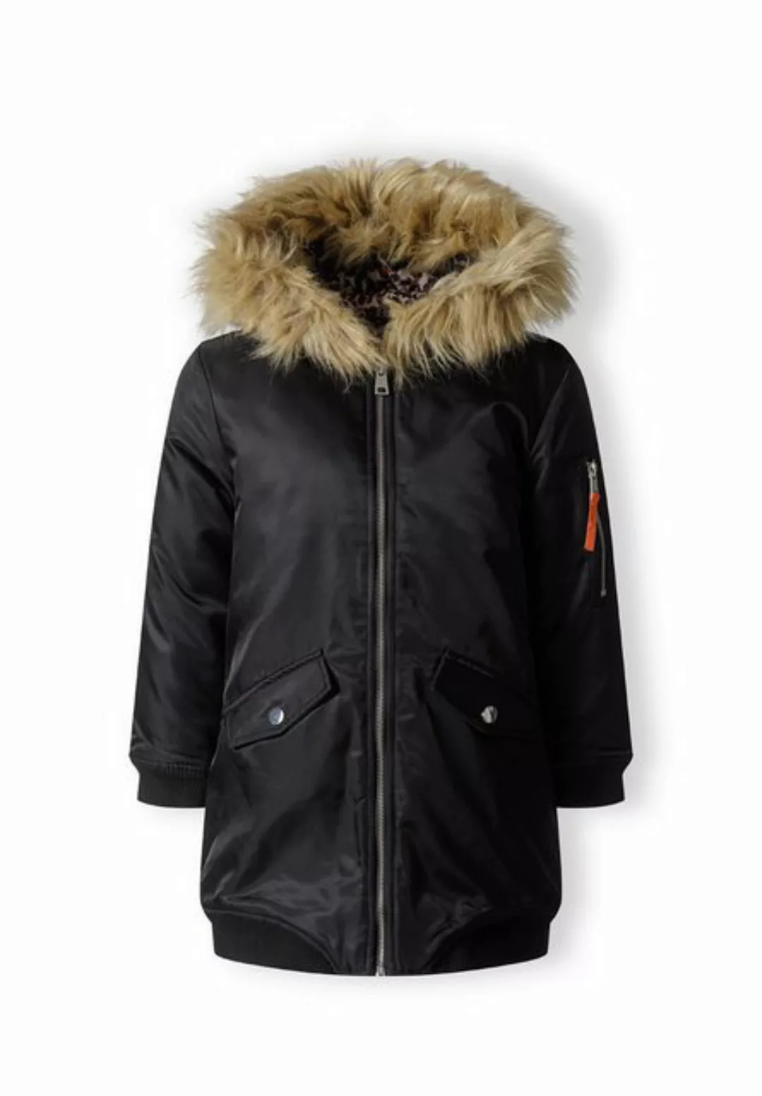 MINOTI Winterjacke mit flauschiger Kapuze (3-14y) günstig online kaufen