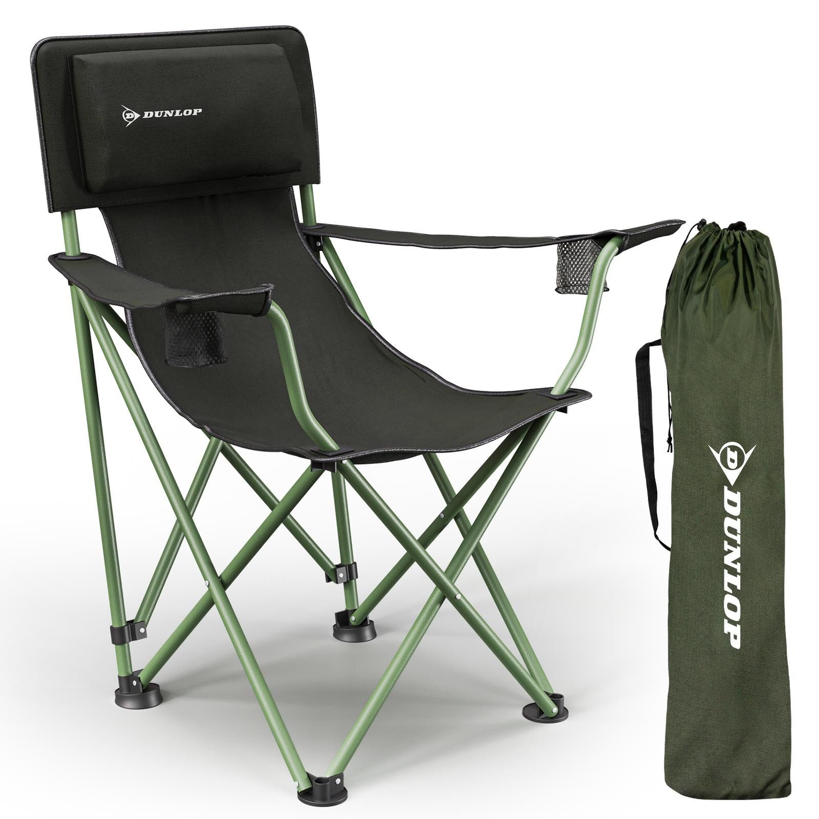 Dunlop Campingstuhl Campingstuhl Klappstuhl faltbar XXL günstig online kaufen