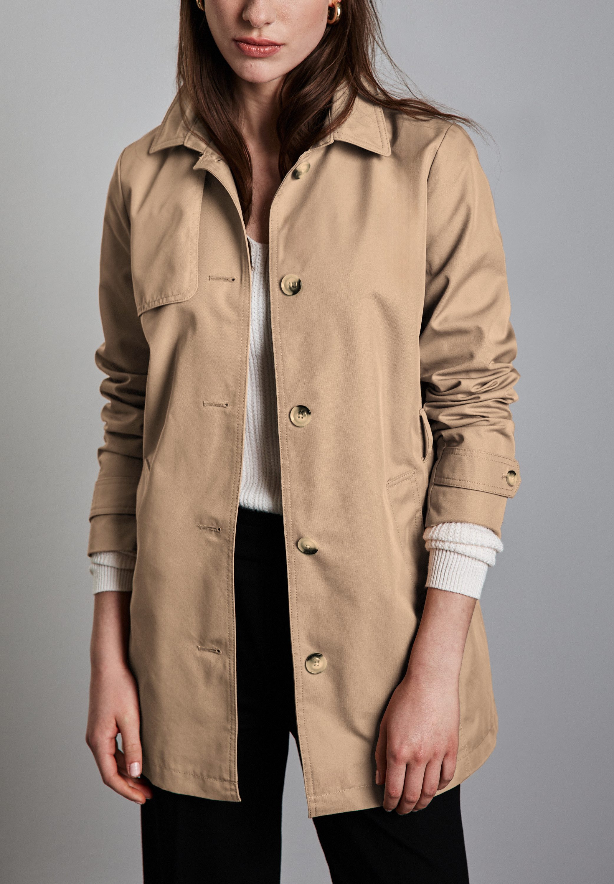 STREET ONE Trenchcoat mit Gürtel zum günstig online kaufen