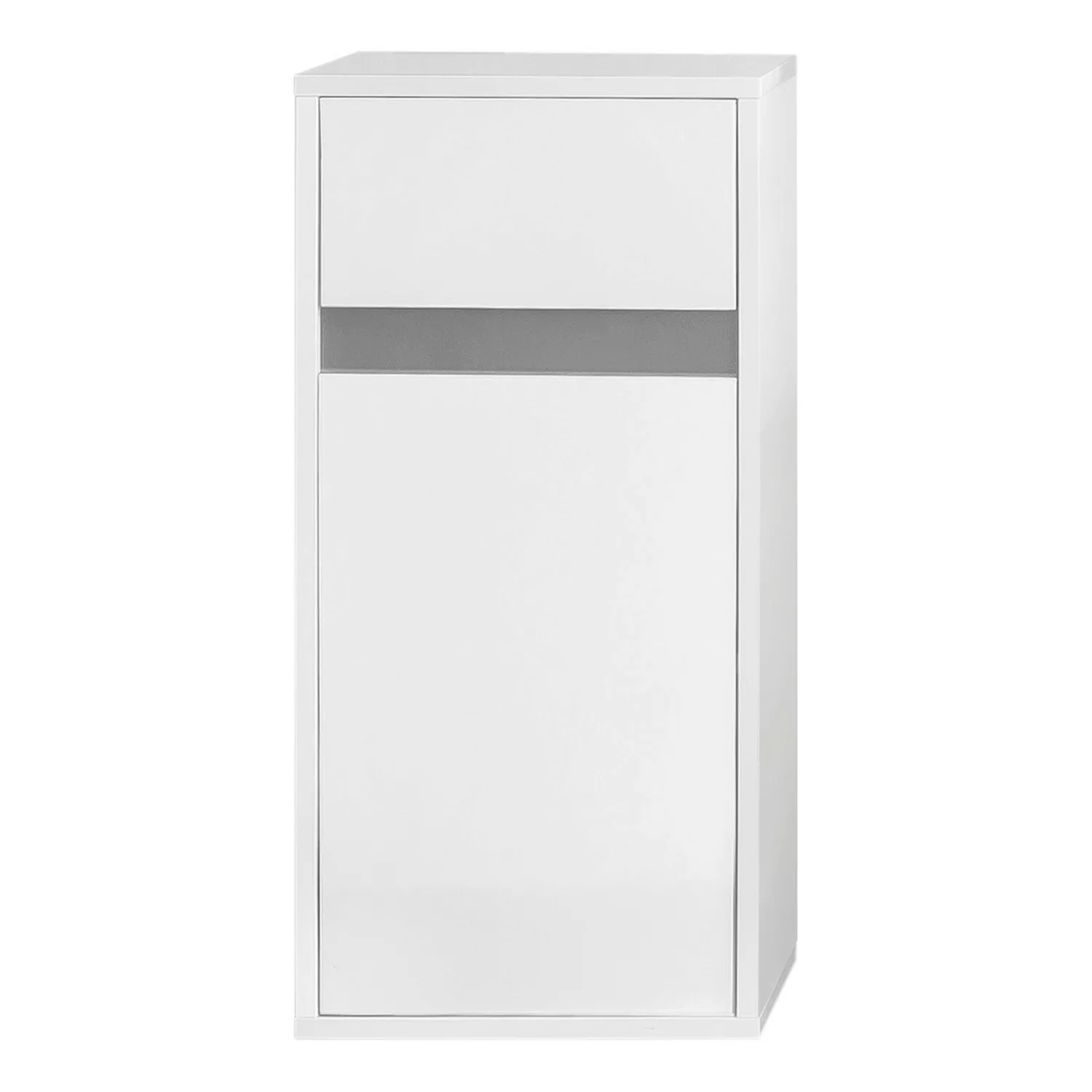 trendteam Badezimmerspiegelschrank Wandschrank mit Schublade Sol Weiß (1-St günstig online kaufen