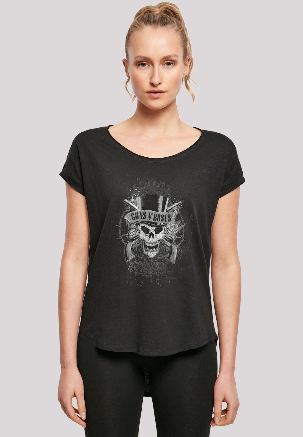 F4NT4STIC T-Shirt "Guns N Roses Skull and Pistols", Premium Qualität günstig online kaufen