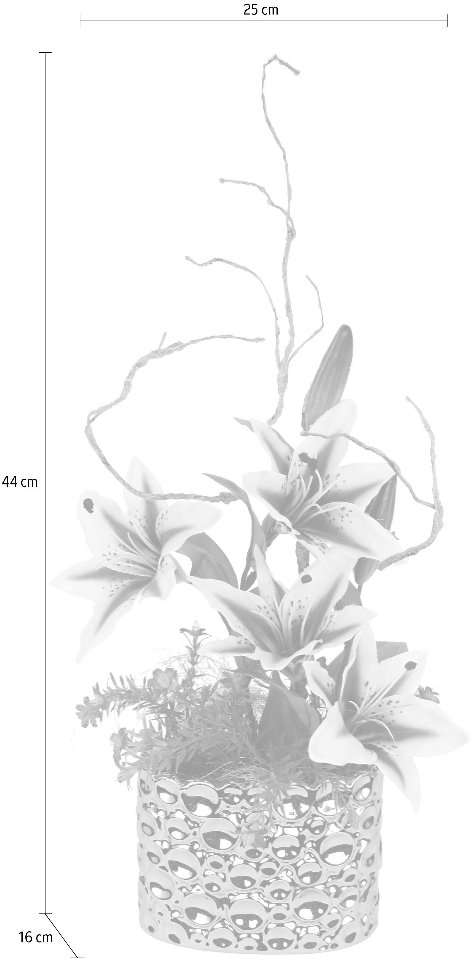 Kunstpflanze Lilien, I.GE.A., Höhe 44 cm, günstig online kaufen