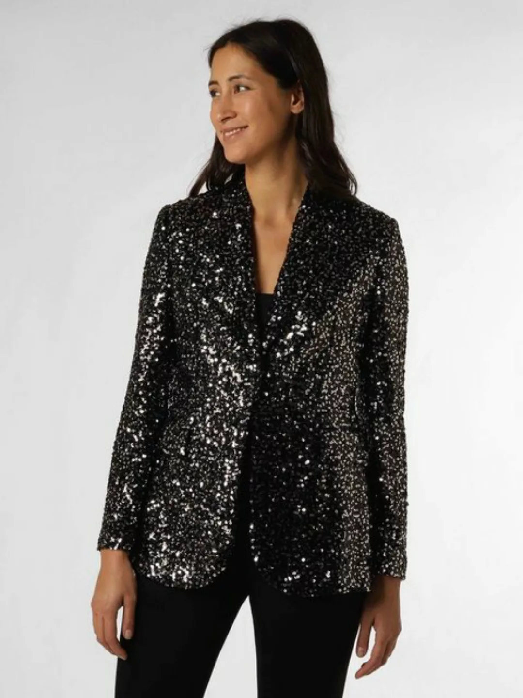 s.Oliver BLACK LABEL Jackenblazer Klassischer Blazer mit Pailletten Paillet günstig online kaufen