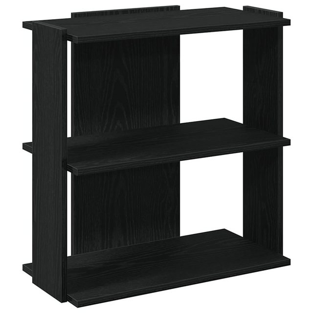 vidaXL Bücherregal Bücherregal 3 Böden Schwarz 60x30x60 cm Holzwerkstoff, 1 günstig online kaufen