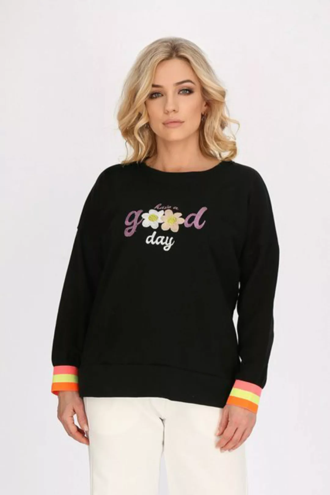 Worldclassca Sweatshirt Worldclassca Damen Sweatshirt "GOOD DAY "Langarmshi günstig online kaufen
