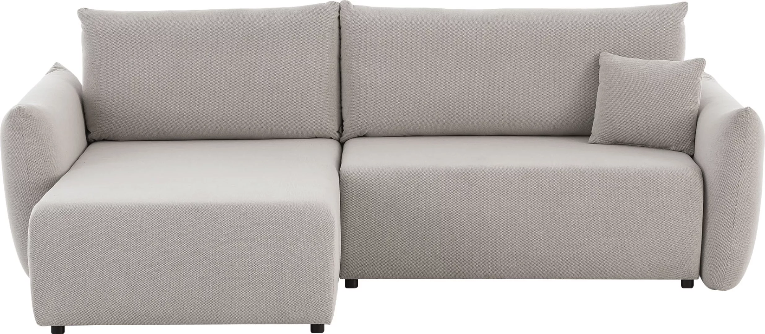 INOSIGN Ecksofa »MAVAS Schlafsofa mit Bettkasten, L-Form,«, ca.257/127cm (L günstig online kaufen