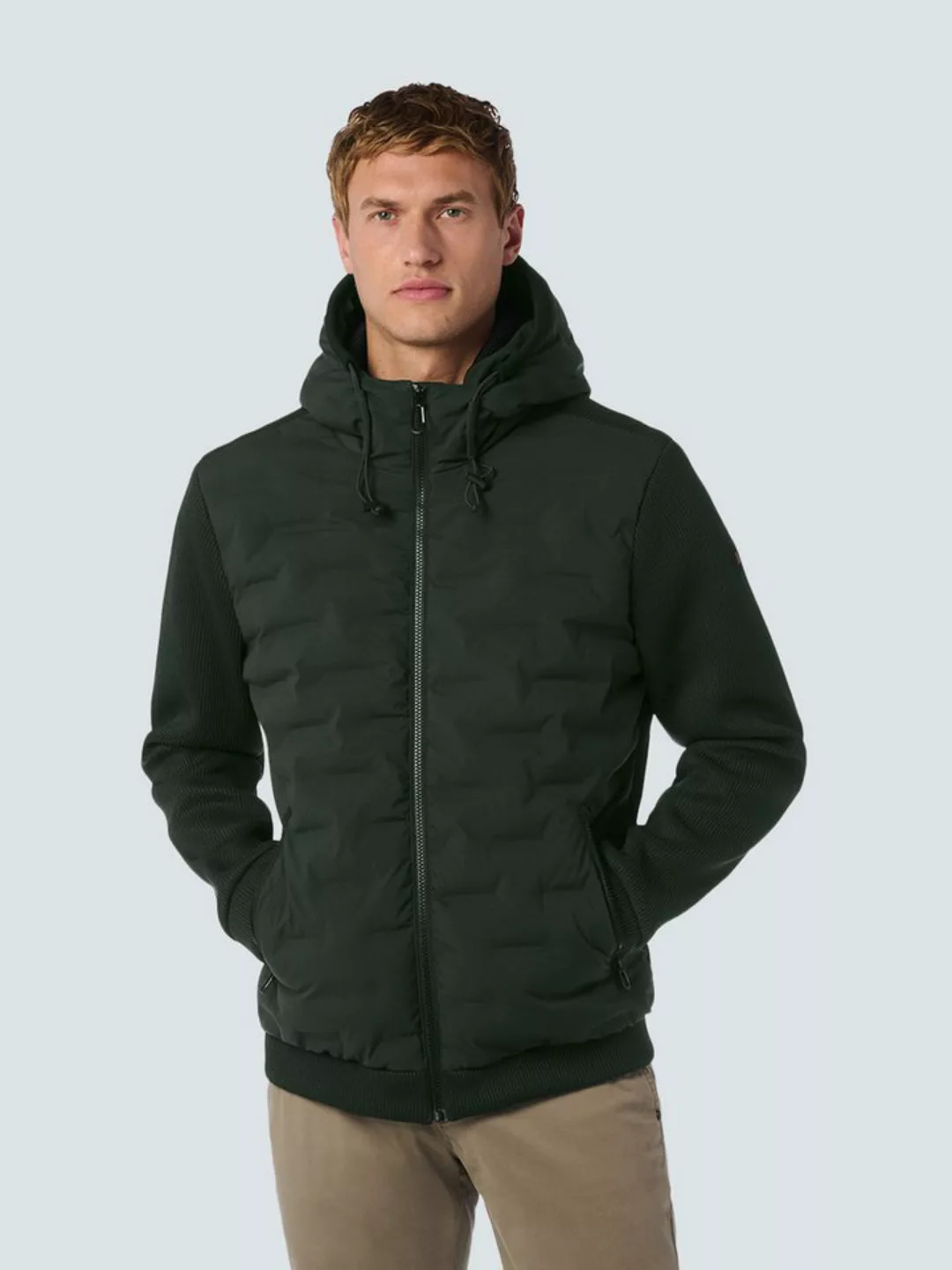 NO EXCESS Softshelljacke No Excess Versiegelte Jacke mit Kapuze günstig online kaufen