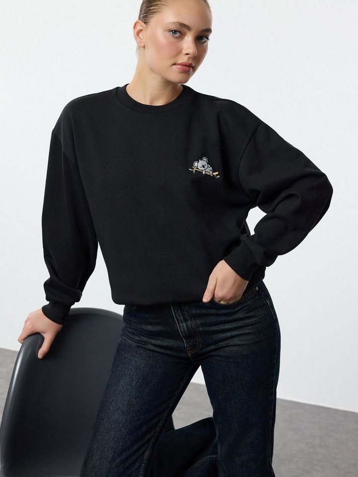 Trendyol Sweatshirt (1-tlg) Stickerei günstig online kaufen