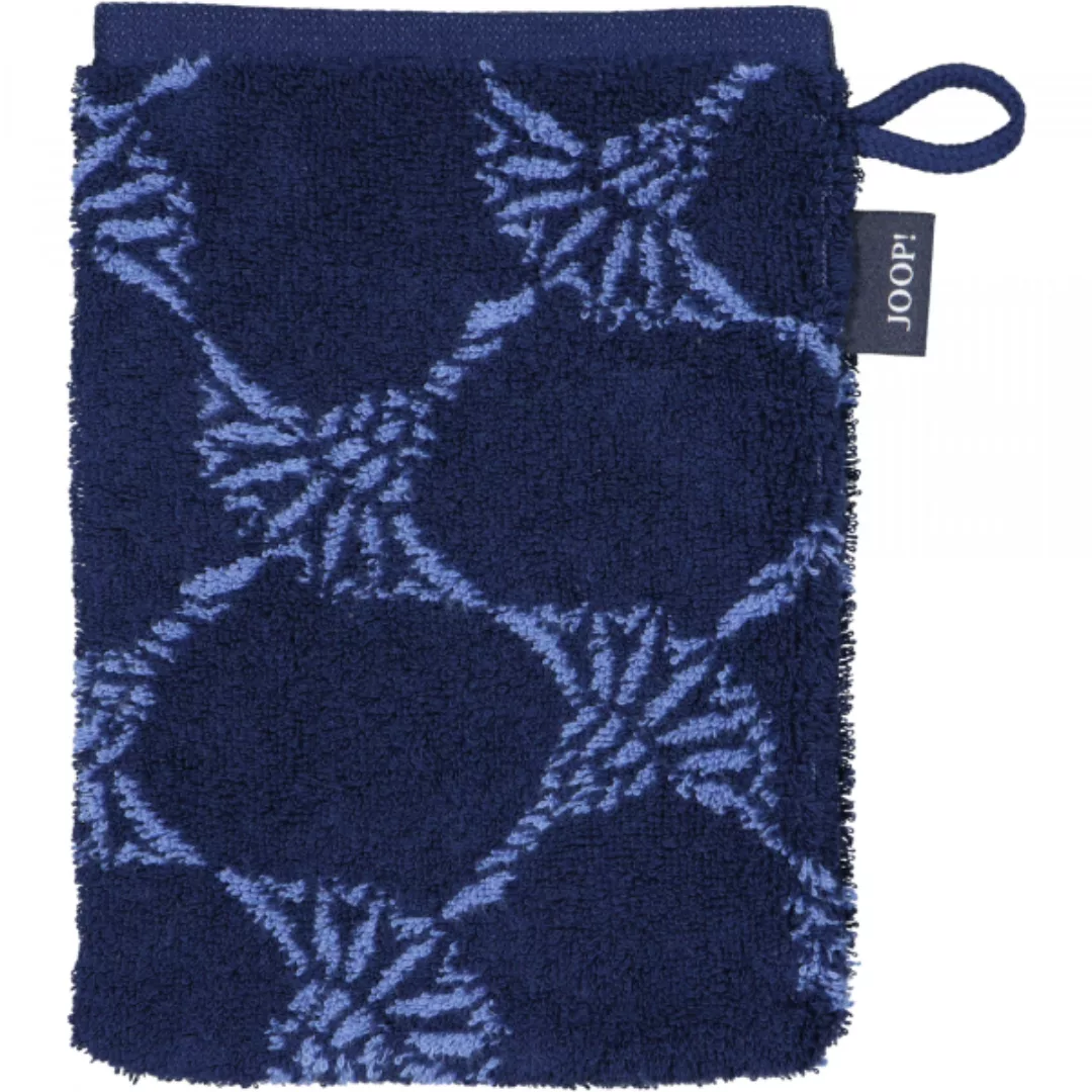 JOOP! Cornflower 1611 - Farbe: Navy - 14 - Waschhandschuh 16x22 cm günstig online kaufen