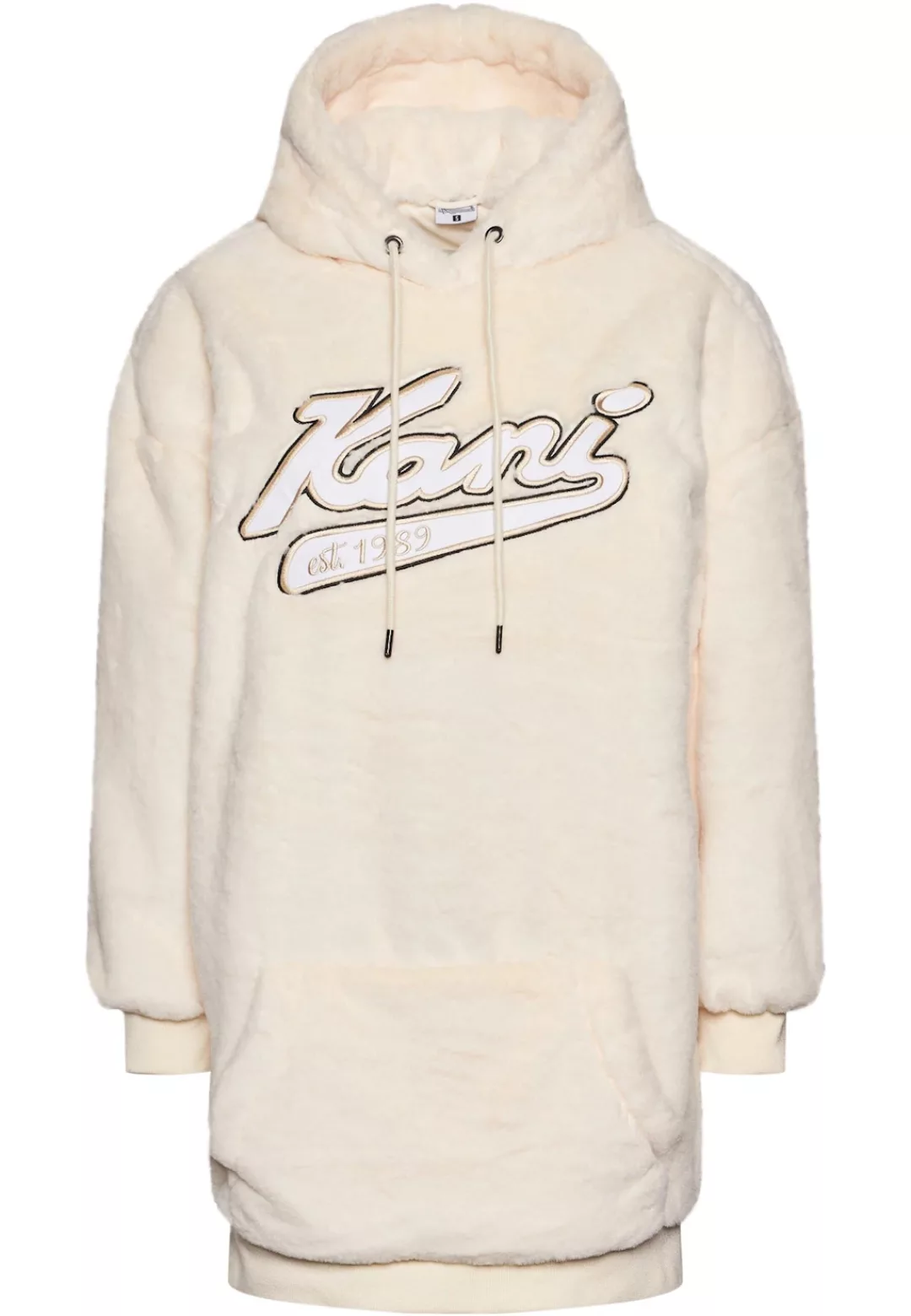 Karl Kani Shirtkleid "Karl Kani Damen KW234-039-1 KK Varsity Vegan Fur Hood günstig online kaufen