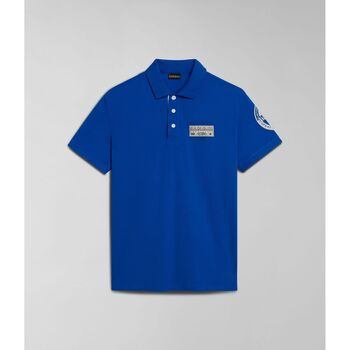 Napapijri  T-Shirts & Poloshirts E-AMUNDSEN NP0A4H6A-B2L BLUE LAPIS günstig online kaufen