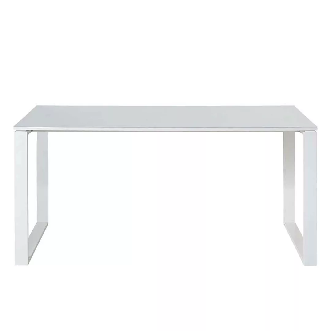 Schreibtisch in Weiß 160 cm breit günstig online kaufen