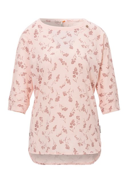 Ragwear Langarmshirt SHIMONA PRINT mit Allover Druck, hinten etwas länger a günstig online kaufen