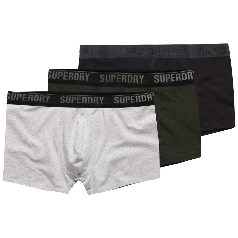 Superdry Trunk Multi Koffer Im Dreierpack XL Black / Olive / Grey günstig online kaufen