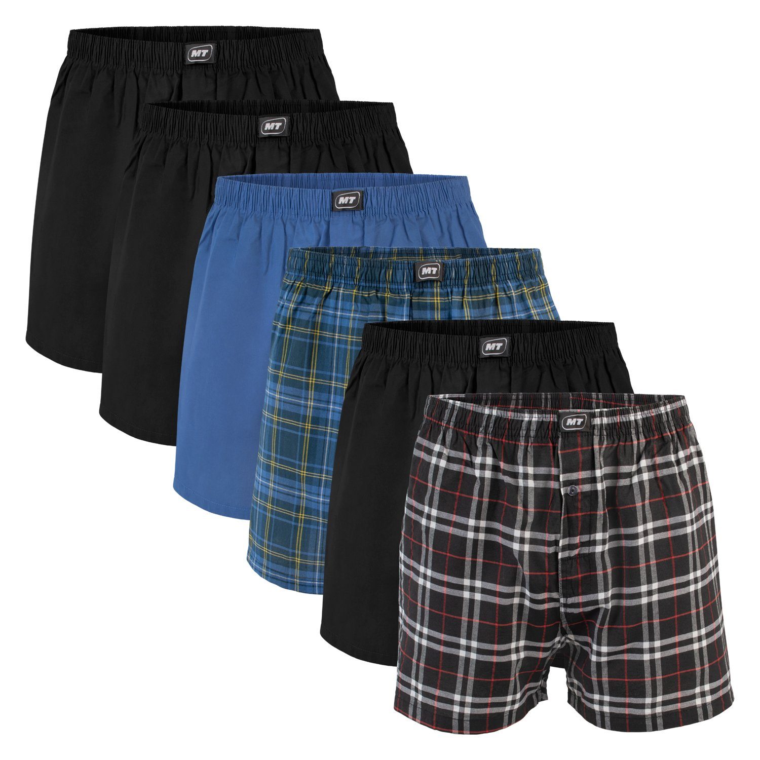 MT Boxershorts Herren Web Boxershorts (6er günstig online kaufen