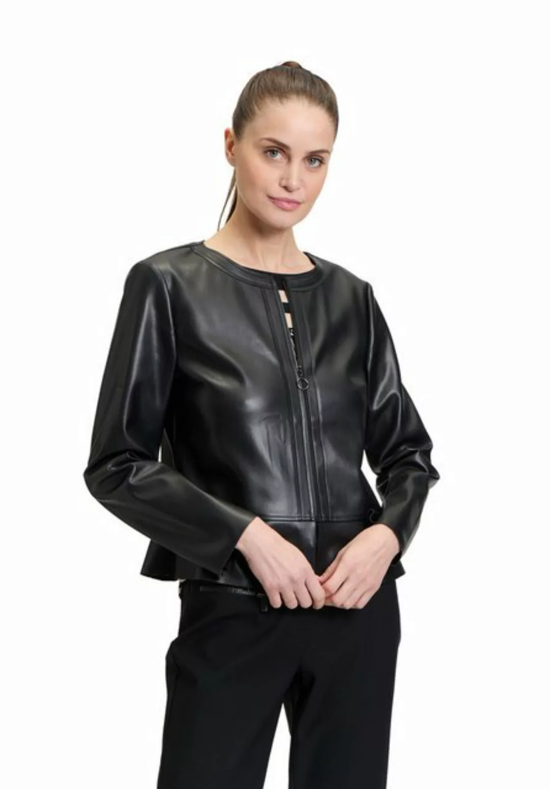 Betty Barclay Jackenblazer Blazerjacke Kurz 1/1 Arm, Black günstig online kaufen