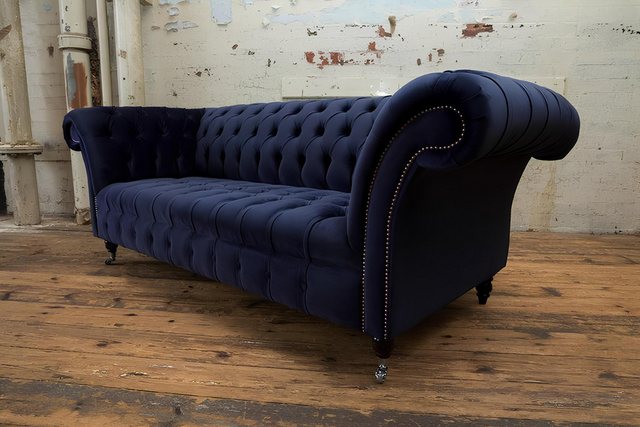 Xlmoebel Sofa Klassisches 3-Sitzer-Sofa im Chesterfield-Design mit luxuriös günstig online kaufen