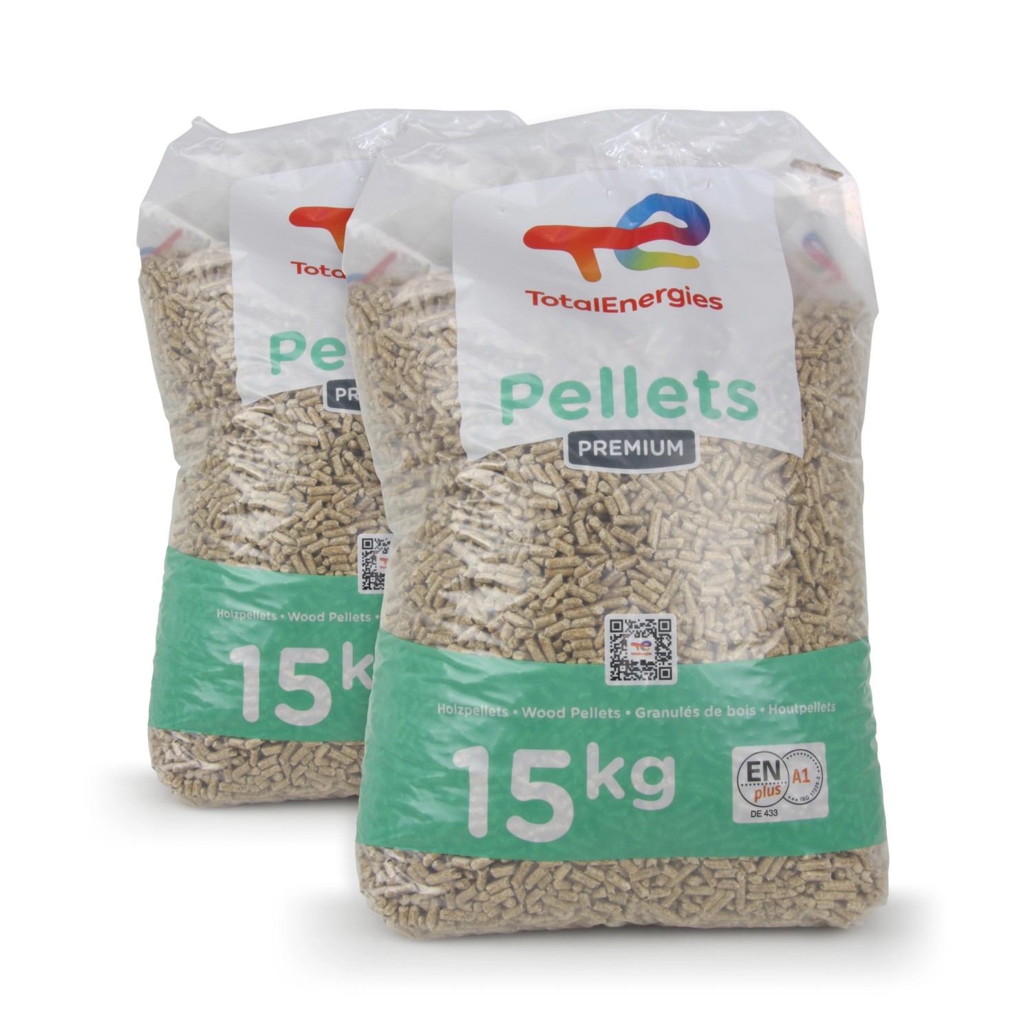 Total Holzpellets Heizpellets EN Plus A1 2 x 15kg günstig online kaufen