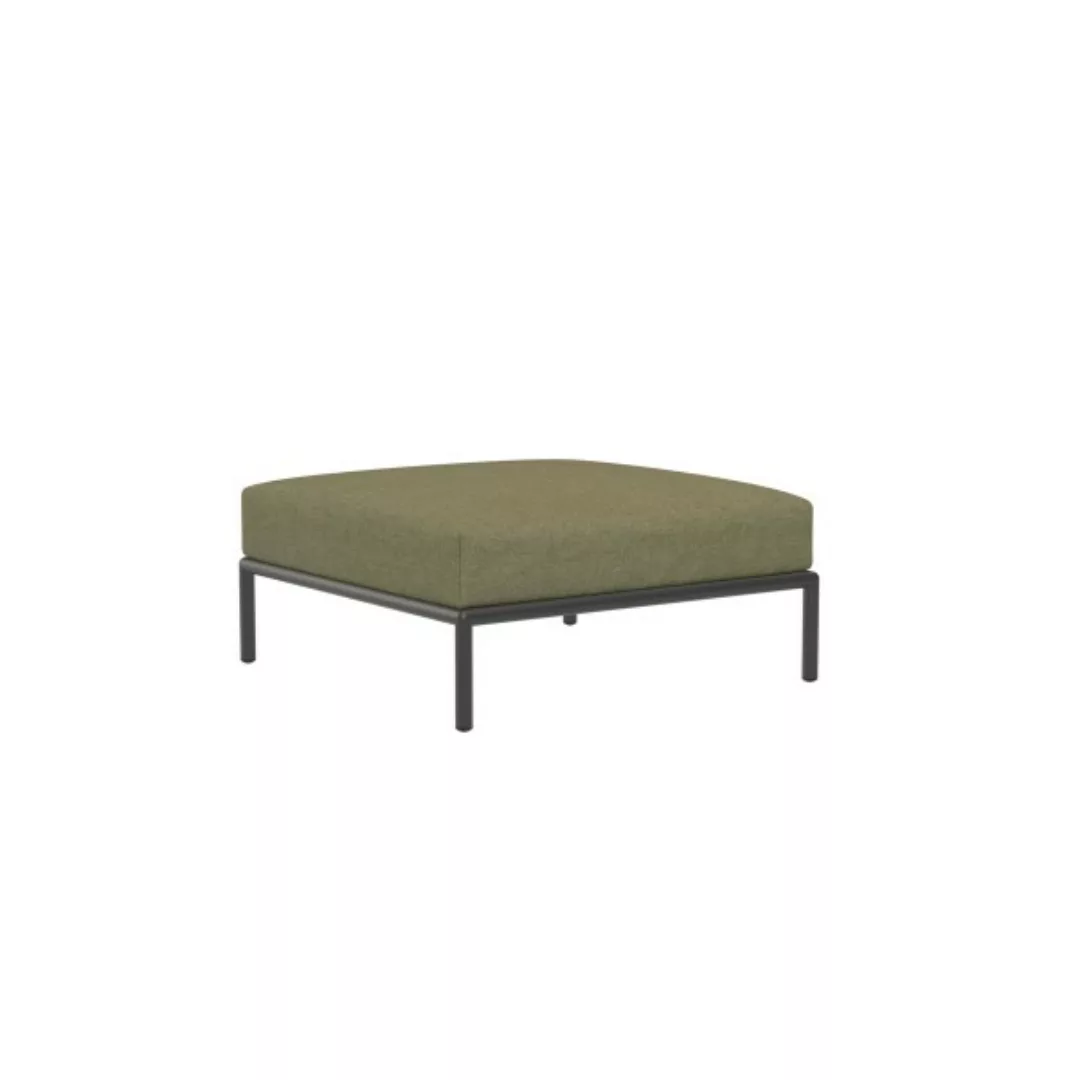 LEVEL Outdoor Ottoman Lounge-Modul 3 Blattgrün Dunkelgrau günstig online kaufen