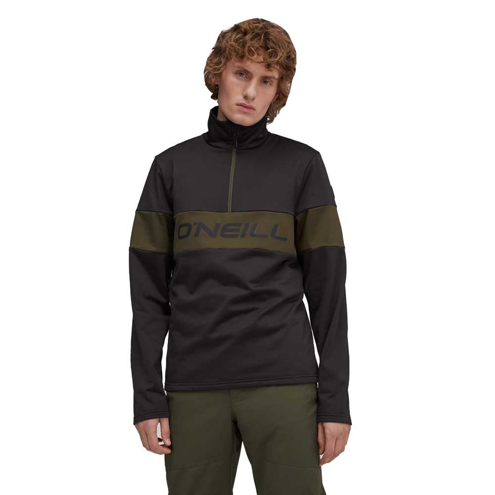 O´neill Clime Colorblock Fleece Mit Halbem Reißverschluss XS Blackout - A günstig online kaufen